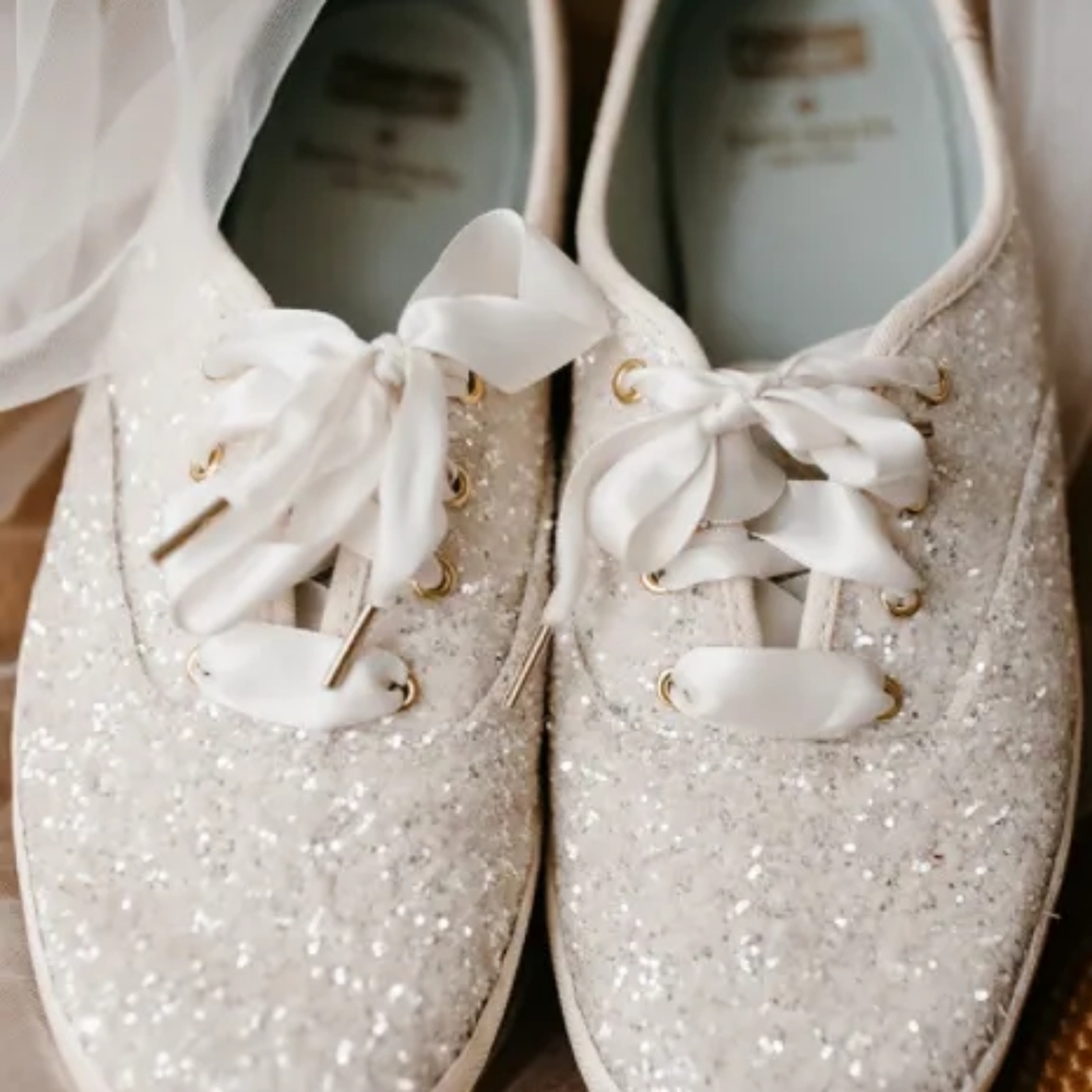 Kate Spade Glitter / Sparkle Keds